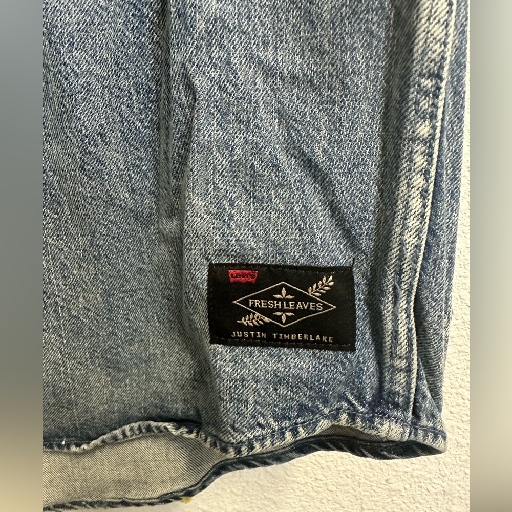 Levis x Fresh Leaves Justin Timberlake Denim Shirt Jacket